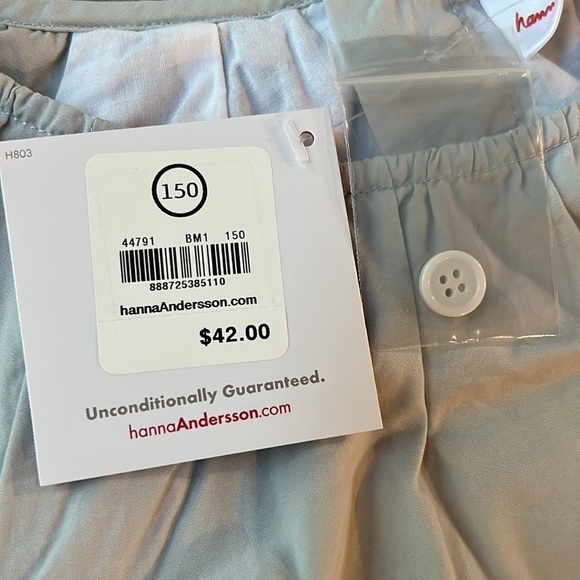 Hanna Andersson Floral Cotton Dress NWT - Picture 5 of 10